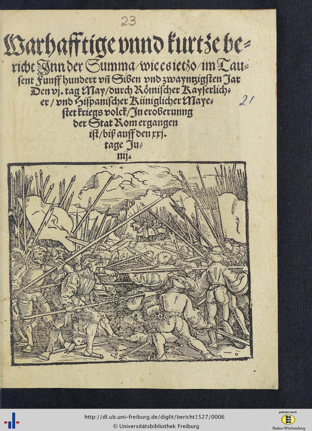 Eine detaillierte Illustration der Schlacht um die Ardennen, die Soldaten im Kampf mit Schwertern und Schilden gegen einen lebhaften, chaotischen Hintergrund zeigt.