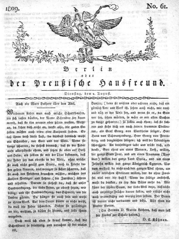 Titelblatt der ersten Auflage der deutschen Verfassung mit einer Adlerillustration und Text.